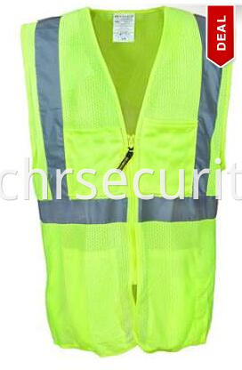 Mesh High-Visibility Yellow Safety Vest